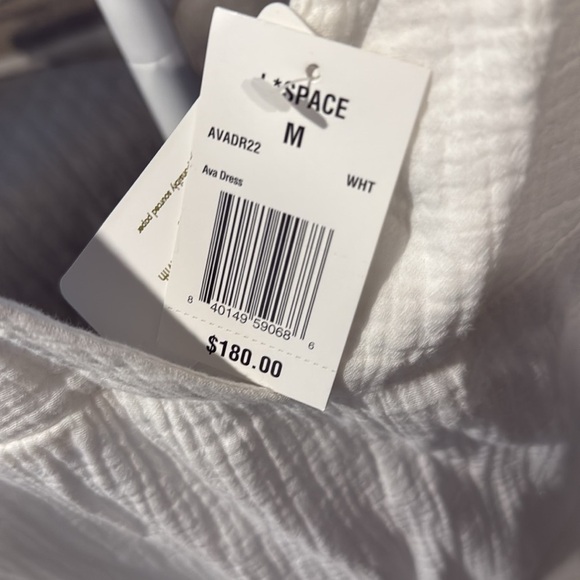 NWT L-space Cover Up/dress Size M. Retail $180. Soft cotton, flirty and romantic - Picture 5 of 5